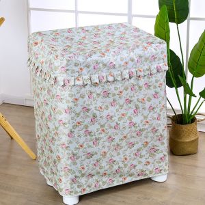 คลุมเครื่องซักผ้าแบบกันแดดกันน้ำแบบครอบคลุมทั้งตัวสำหรับเครื่องซักผ้าแบบสองถังเก่าและแบบครึ่งอัตโนมัติ คลุมเครื่องซักผ้าแบบอัตโนมัติทั่วไป