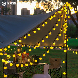 PAIMIJI | LED Colorful Flashing String Lights for Outdoor Camping and Tent Decoration