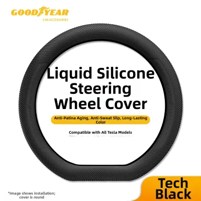 Goodyear | Teslamodel Y Adapted Silicone Steering Wheel Cover