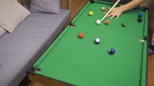 【Various Size】Mini Billiard Table For Kids wooden with tall feet pool table Table Set