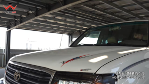 Toyota Land Cruiser FJ100 LC100 1998 - 2002 Triple Projector Dynamic Led Headlamp With Signal Running + A Touch In Blue ( 806 )