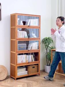 Child-Friendly Multi-Layer Wooden Shelf