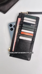 Dompet Wanita Kulit Panjang Tempat HP Ringan Muat Banyak Kartu CAELIA Sendy Leather