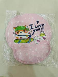 Cute ergonomic mouse pad / hello kitty mouse pad / i love you
