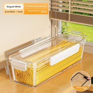 MEIZHUFU | Moisture Proof Food Grade Pasta Storage Box