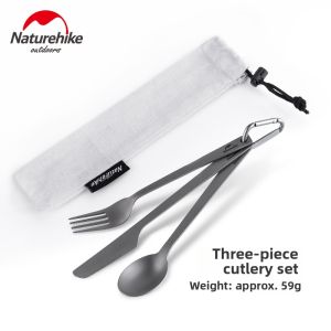 NatureHike | Portable Titanium Cutlery Set