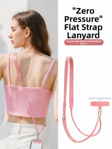NIGESI | Elegant Pink Adjustable Phone Lanyard for Women