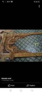 ornamen tempel gapura gebyok full ukir jati