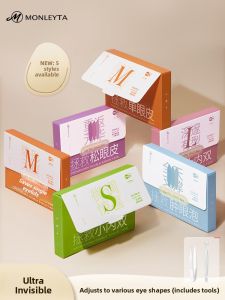 MONLEYTA | Natural Looking Double Eyelid Tape Men Women Invisible Waterproof Easy To Use Puffiness Under Eyes Eliminating Beauty Tool