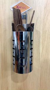 Ống đũa tròn sọc KAG-ODM50 kệ đựng muỗng đũa nĩa Inox SUS304 dập khuôn cao cấp sáng bóng bền bỉ theo thời gian