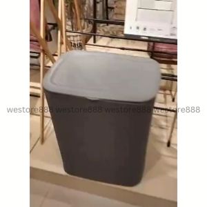 Keranjang Baju Kotor Dengan Kompartemen Laundry Basket Plastik 50L WEO IF0218
