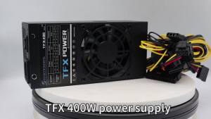 T.F.SKYWINDINTL(TFSKYWINDINTL) | 1PC 400W Power Supply Flex ATX For Computer Active PFC Computer TFX PSU For Desktop Small PC Case 115-230V Power Supply
