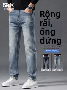 BALENO | Slim Straight Fit Retro Summer Jeans Elastic