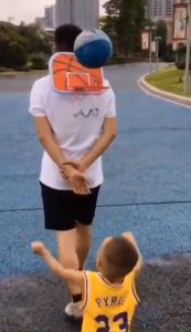 [Tặng kèm bóng] Bộ bóng rổ mini treo tường cho bé có tặng kèm bóng và bơm hơi giúp phát triển chiều cao và tăng khả năng vận động cho bé