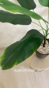 Pohon tanaman pisang mini palsu dekorasi hiasan rumah pesta artificial B8256