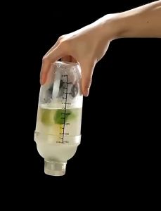 Milk Tea Shaker Cup Hand Shake Cup Cocktail Shaker Transparent Mixer Cup Clear Bar Shaker Wine