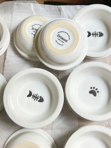 Bát Ăn Sáng Bằng Gốm Sứ Hình Mèo Nhật Bản Bát Ăn Sáng Bát Ăn Phụ Bát Đựng Salad Trái Cây Bát Ăn Sáng Bát Đựng Mì Ăn Liền Hình Mèo