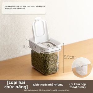 LANJIAOLUO | Hộp Bảo Quản Gạo Kín Khí Chất Lượng Thực Phẩm