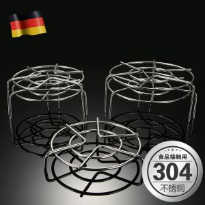 Giá Hấp Inox 304 Giá Hấp Rau Trong Nồi Cơm Điện Nồi Áp Suất Cỡ Nhỏ Mini Cách Thủy Chân Cao Gia Dụng