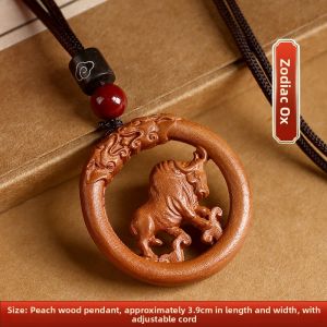 YISHUIGE | Chinese Zodiac Lucky Charm Necklace