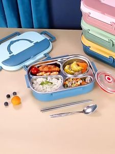 Lunch Box 304 Stainless Steel Lunch Box For Kids Adults Bento Lunch Box Portable Lunch Box Microwavable Lunch Bento Box