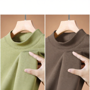 TUCANO | Thickened Thermal Underwear for Men Half-high Collar Long Sleeve