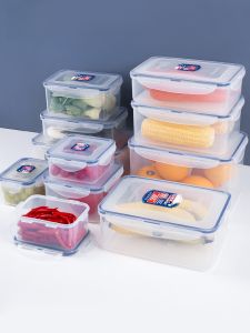 Food Grade Kitchen Fruit Vegetable Preservation Box Egg Bento Box Freezer Special Use Storage Container Korean Style Plastic