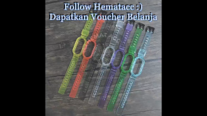 Strap Mi Band 10 9 8 7 6 5 4 3 Glacier Transparan Tali Jam Xiaomi Smart Band 3 4 5 6 7 8 9 10