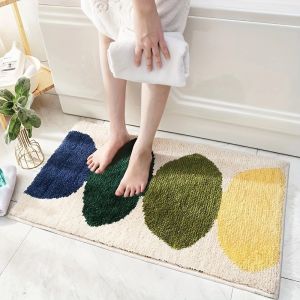 Thảm Giả Cashmere VIKAMA Thảm Phòng Tắm Thấm Nước Hoạt Hình Dễ Bảo Quản Thảm Cửa Ra Vào Sảnh Để Trang Trí Nhà Cửa