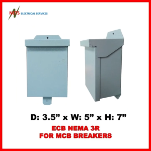 ECB NEMA 1/ECB NEMA 3R | 1 POLE/2 POLE for MCB and MCCB (3.5x5x7/4x6x12)