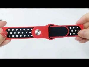 Garmin Watch Series Strap 20mm Sport Double Color Porous Strap Tali Jam Sport Garmin Forerunner 570/ 165/ 245/ 645/ 55/Approach S40 /S42 /S12 /Venu SQ2/Vivoactive