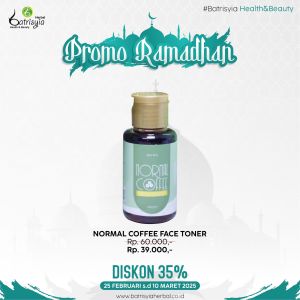Batrisyia Toner Normal / Toner kopi dan vco / Toner kulit normal
