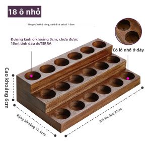 YILI DECO | Kệ Hiển Thị Dầu Tinh Chất Gỗ