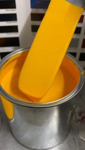 SPOON YELLOW - 2K PAINT/FAST DRY/CAR PAINT/CAT BANCUH/CAT KERETA/CEPAT KERING