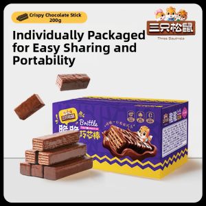 Three Squirrels | Chocolate Flavored Wafer Biscuits 360g
