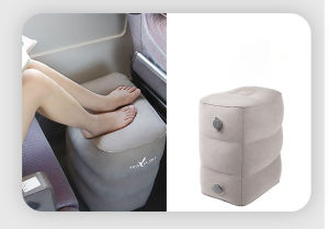 เบาะนอนสําหรับเด็ก Inflatable Footrest สามารถปรับได้ 3 ระดับ ใช้วางเท้า หรือนั่ง ให้เป็นเบาะรองขา Travelsky พร้อมถุงเป่าลม