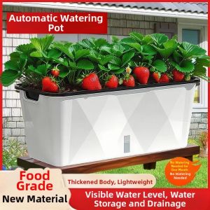 AYIJIE | Self-Watering Lazy Planter Box For Family Balcony Planting