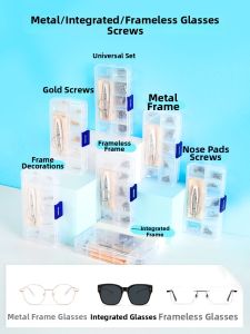 Eyewear Repair Kit Small Screws Screwdriver Parts