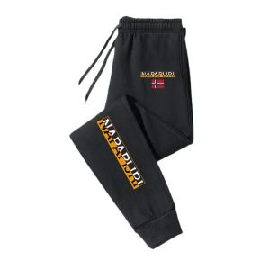 New Mens Sweatpants Spring Autumn Fleece Pants Sportswear Pants Casual Drawstring Pockets Trousers Oversize Sweatpants For Men