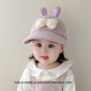 Kids Sun Protection Sun Hat Baby and Infant Bucket Hat Spring & Fall Baseball Cap Peaked Cap Boys and Girls Winter Corduroy