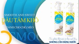 Tắm khô Vemedim cho chó mèo Smooth and Sweet - 100ml