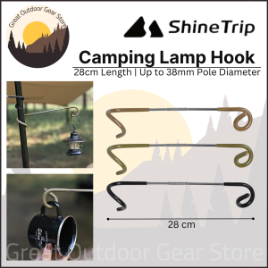 ShineTrip Outdoor Camping Lamp Hook Holder Hang Lantern Light Hook Hanger Mount Accessories