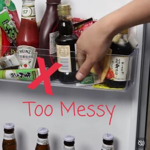 (6 PCs Set) Refrigerator Tube Sachet Multiple Holder Organizer Hanger Home Office Uses