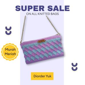 Dompet Rajut Wanita Premium