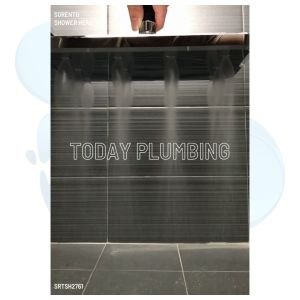 Sorento Bathroom Rain Shower Head SRTSH2761 250mm X 170mm [ABS Chrome]