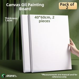 Marie’s | Blank Rectangular Canvas Panel for Art Students 50x60cm