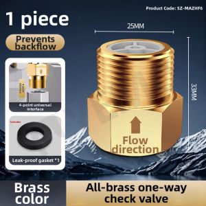 YEMO | Brass One Way Valve