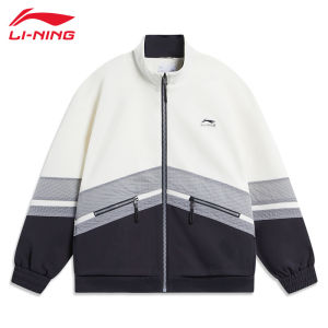 Li-Ning | Spring Autumn Stylish Colorblock American Loose Versatile Sporty Casual Jacket