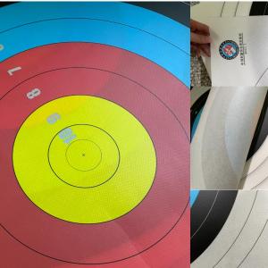 SANLIDA X10 Advanced Competitive Recurve 50m Target Paper for Competitions 83*83cm