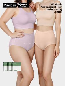 MINXOSU | Disposable High-waisted Womens Cotton Underwear Large